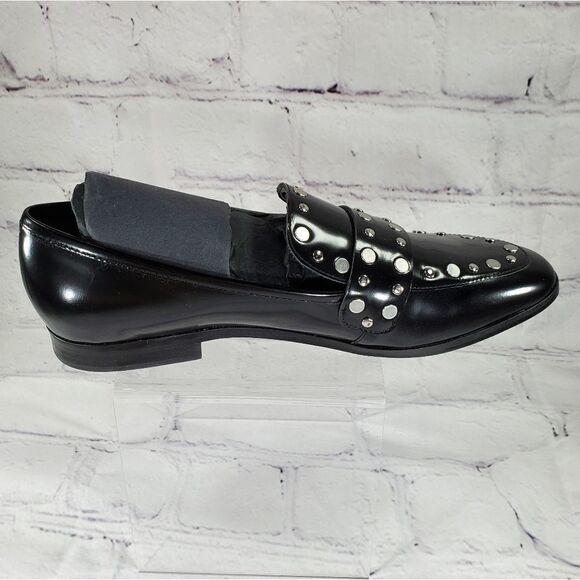 🔥NIB Marc Fisher Zimma Studded Leather Loafers Size 7.5 - Picture 12 of 14